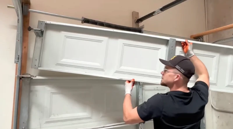 Panel Repair Garage Door in Covington