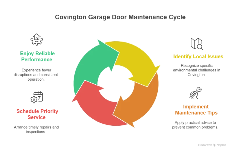 Local Insights for Covington Garage Doors illustrations