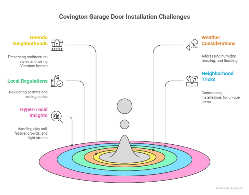 Local Knowledge for Covington Garage Door Opener Installation